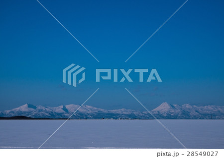 冬の知床連山 (別海町) 冬の知床連山 (別海町) 28549027