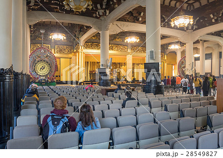 Amida Buddha is enshrined within the central 28549827