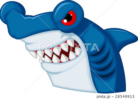 Hammerhead shark mascot character 28549913