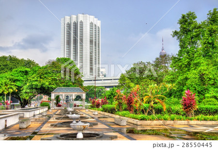 View from National Mosque of Malaysia in Kuala 28550445