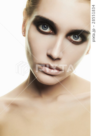 beautiful young woman with make-up 28551834