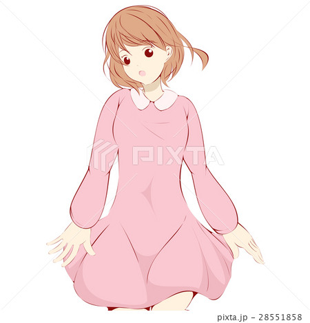 女の子　ワンピース 28551858