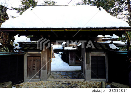 厳冬の角館武家屋敷 28552314