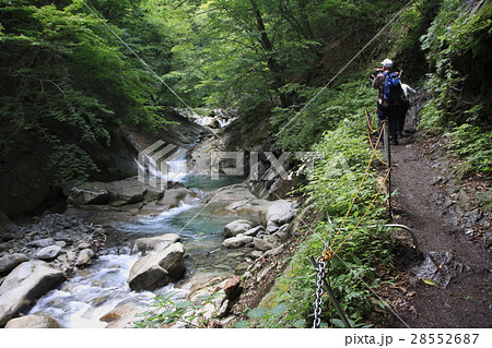 西沢渓谷（貞泉の滝～母胎渕 間にて） 28552687