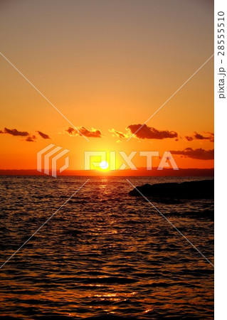 海岸の夕日・黒崎の鼻 海岸の夕日・黒崎の鼻 28555510