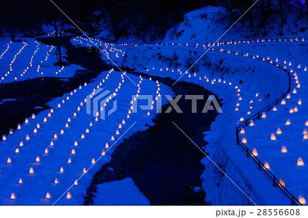 栃木　日光　湯西川温泉のかまくら 28556608