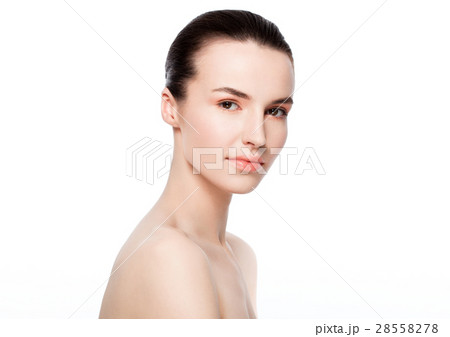 Beautiful woman girl natural makeup spa skin care Beautiful woman girl natural makeup spa skin care 28558278