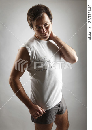 Attractive man in underwear Attractive man in underwear 28558880