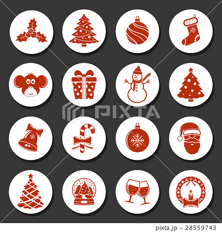 Christmas Icons Set 28559743