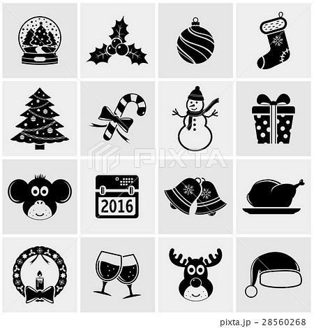 Christmas Icons Set 28560268
