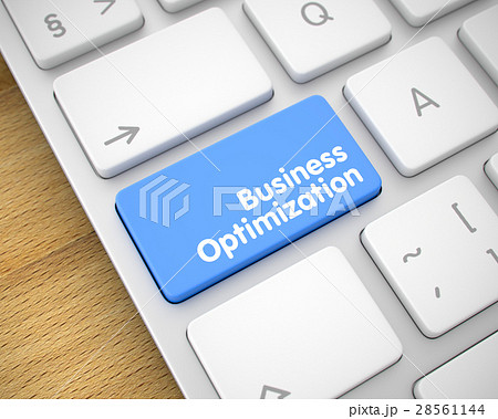 Business Optimization - Inscription on the Blue 28561144
