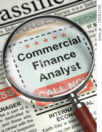 Commercial Finance Analyst Wanted. 3D. Commercial Finance Analyst Wanted. 3D. 28561590