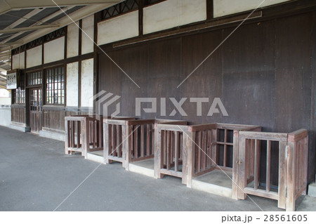 旧国鉄大社線　大社駅改札口跡 28561605