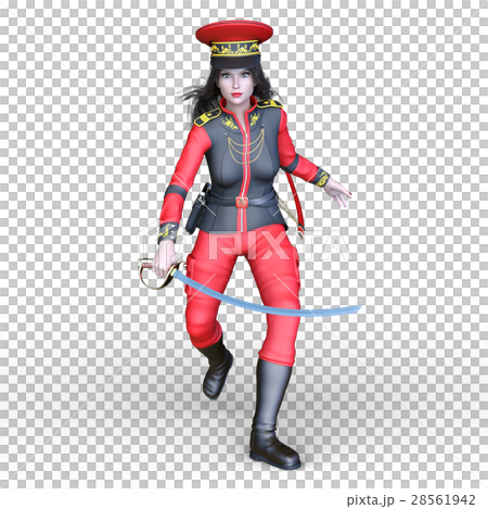 女性兵士 28561942