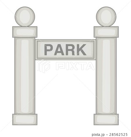 Park icon, cartoon style 28562525