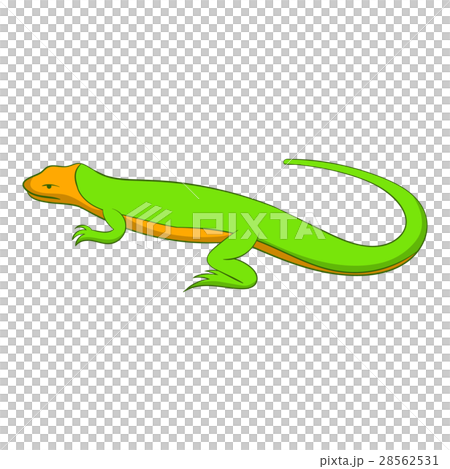 Little lizard icon, cartoon style Little lizard icon, cartoon style 28562531