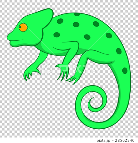 Chameleon Icon Cartoon Styleのイラスト素材