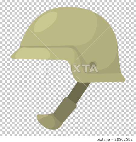 Soldier helmet icon, cartoon style Soldier helmet icon, cartoon style 28562592