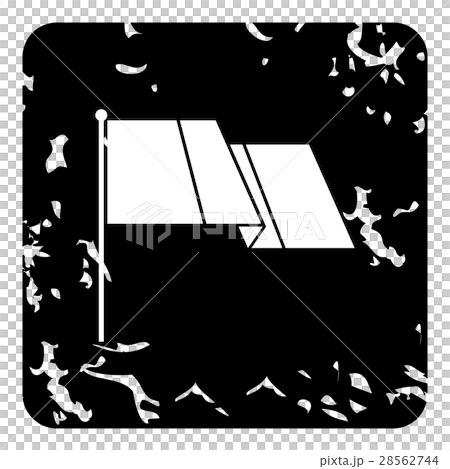 Flag icon, grunge style Flag icon, grunge style 28562744