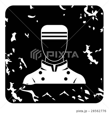Doorman icon, grunge style 28562776