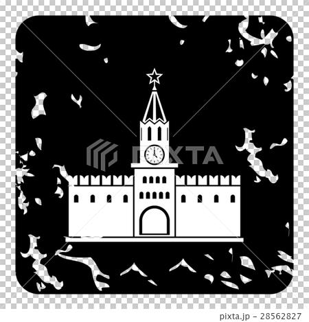 Russian Kremlin icon, grunge style 28562827