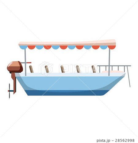 Excursion ship icon, cartoon style Excursion ship icon, cartoon style 28562998