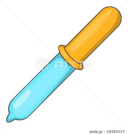 Pipette icon, cartoon style 28563557