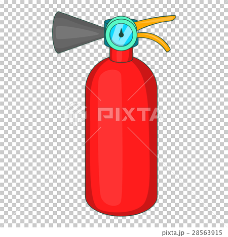 Fire extinguisher icon, cartoon style 28563915