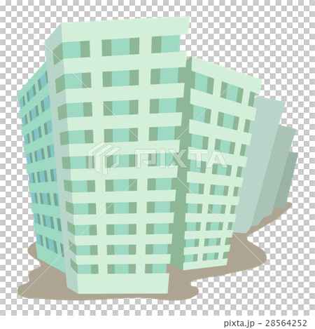 Building icon, cartoon style Building icon, cartoon style 28564252