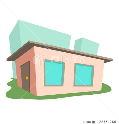 Small house, icon, cartoon style 28564286