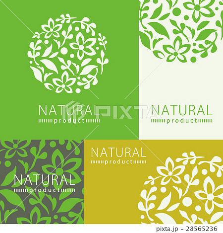 ナチュラルイメージのロゴとラベル 28565236
