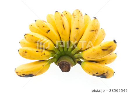 Yellow banana fruit 28565545