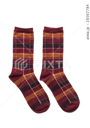 Pair of cotton sock for clothing Pair of cotton sock for clothing 28567784