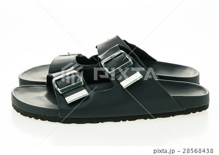 Men leather sandal and flip flop shoes 28568438