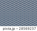 和風テクスチャー　波 28569237