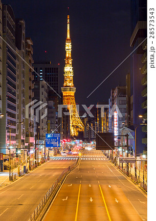 深夜の東京タワー 28573543