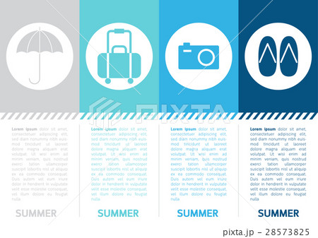 Spring options diagram banner abstract. 28573825
