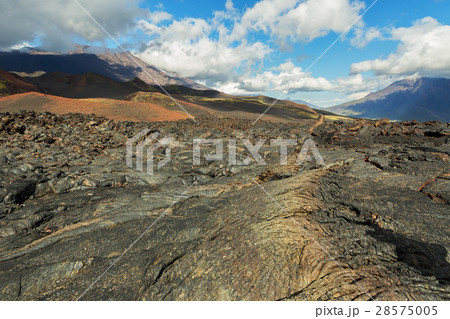 Lava field at Tolbachik volcano, after eruption in Lava field at Tolbachik volcano, after eruption in 28575005