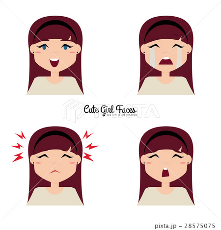 girl Expression Face 28575075