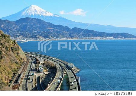 静岡県　薩埵峠からの風景 28575293