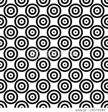 Abstract background seamless mosaic of concentric 28578380