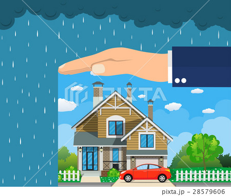 Home insurance concept. 28579606