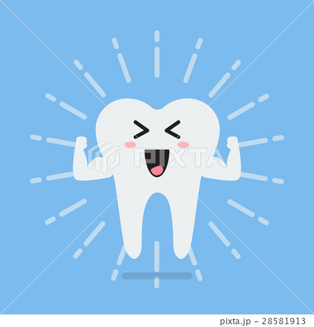 Happy healthy and strong tooth Happy healthy and strong tooth 28581913