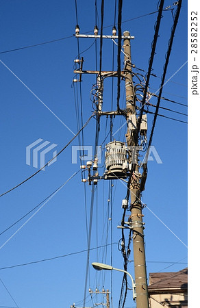 架空の電線 28582252