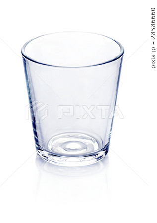 empty glass isolated on white 28586660