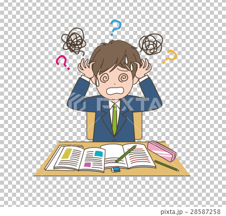 陷入困境的男生 28587258