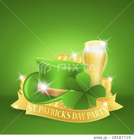 Saint Patricks Day Card Saint Patricks Day Card 28587719