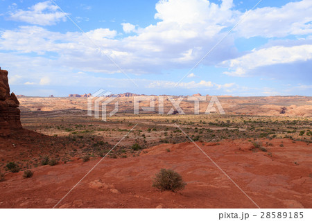 Panorama from Arches National Park, Utah. USA Panorama from Arches National Park, Utah. USA 28589185