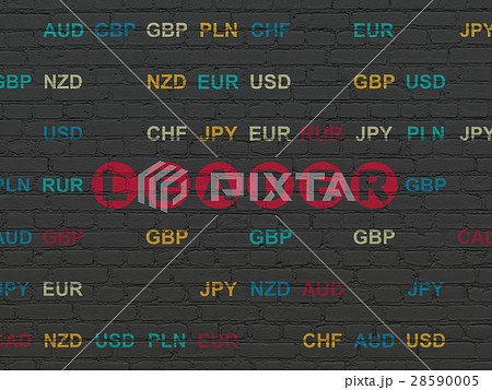 Business concept: Leader on wall background Business concept: Leader on wall background 28590005