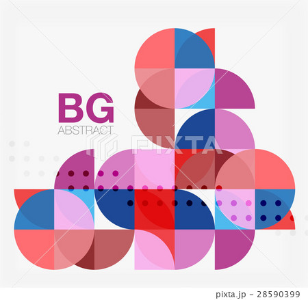 Modern geometrical abstract background 28590399